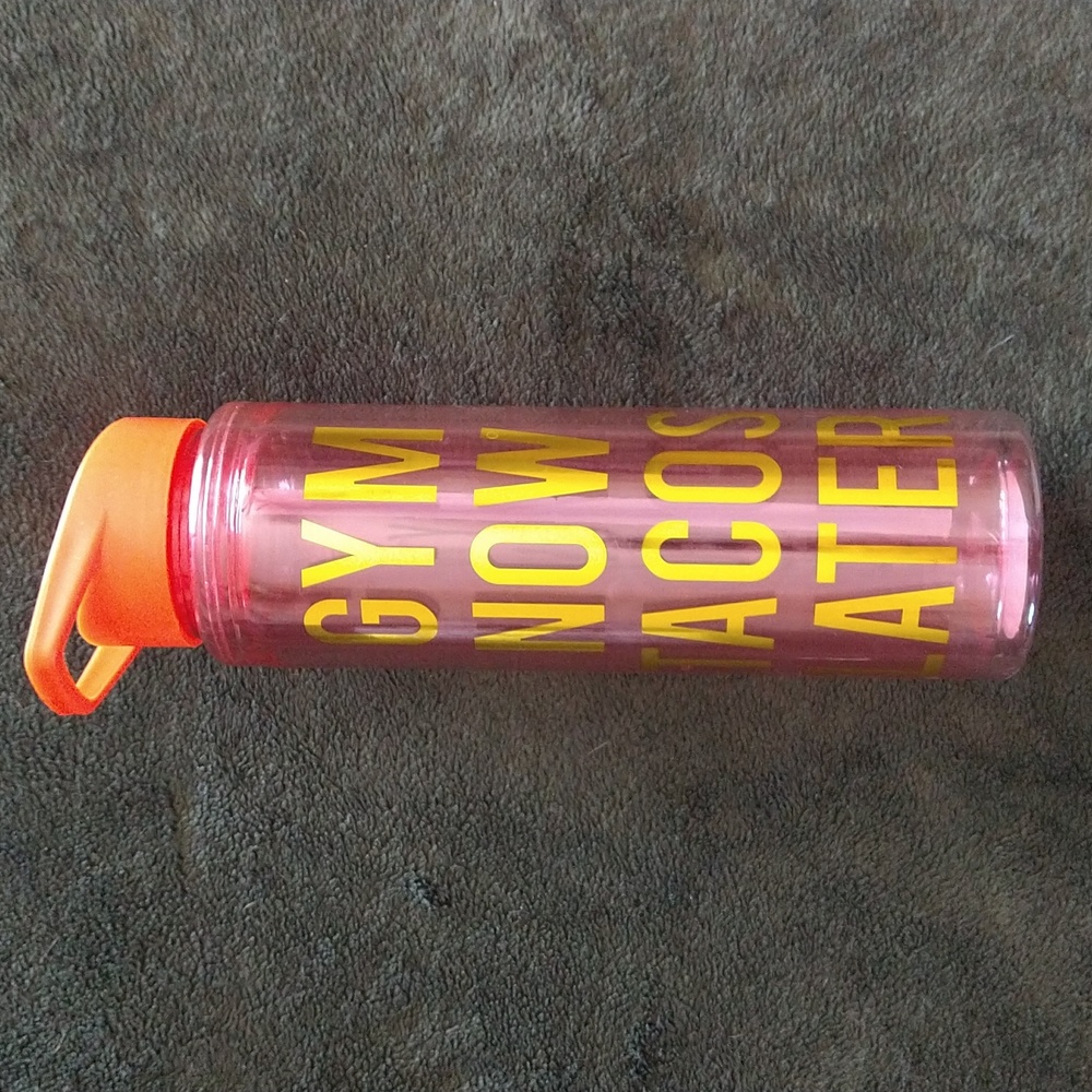 21 oz. Gym Now Tacos Later Water Bottle